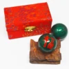 Feng Shui Chinese Feng Shui Yin-Yang 1.65'' Baoding Ball Health Exercise Ball Meditation Hand Balls 2