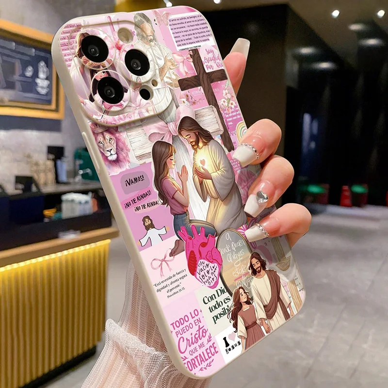 Vibrant Religious Jesus Art Phone Case Cover