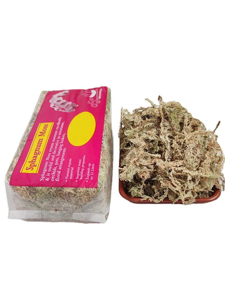 Mix Sphagnum Moss Potting Soil Sphagnum Moss Good Orchids 150g