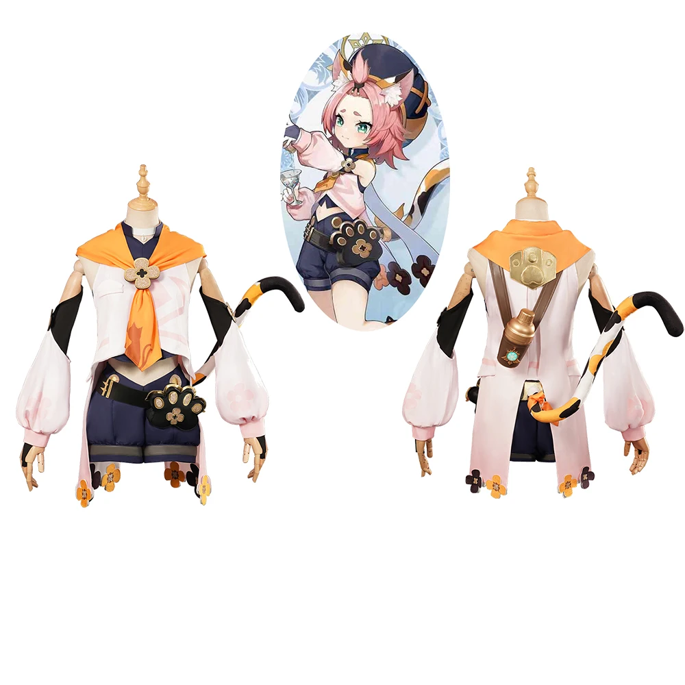 

Genshin Impact Diona Costume Cosplay Suit