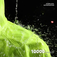 Waterproof Reflective Rainsuit Yellow/Green Jacket and Trouser