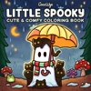 Halloween Coloring Book COZY FRIENDS Coloring Book For Adults And Teens Featuring Adorable Creepy Creatures for Halloween Gifts 4