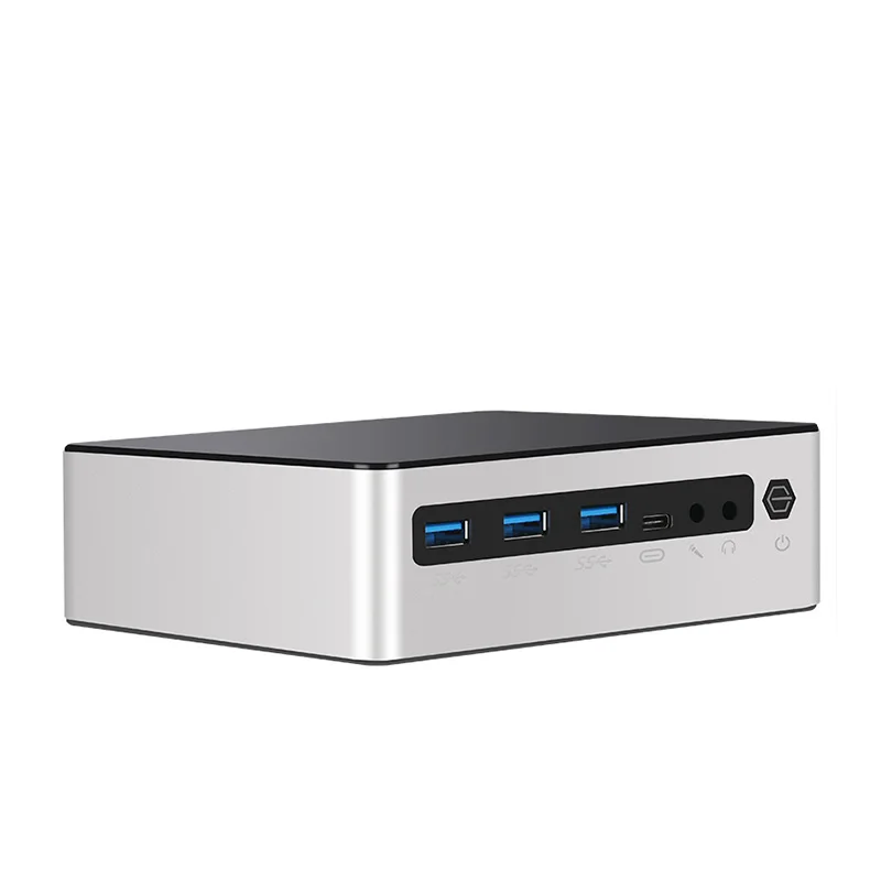 BEBEPC MINI PC Intel Core i7-1255U Realtek 8111H 2*rj45 DDR5 64GRAM SODIMM*2 M2 NVME Windows10/11 Linux Computer 4