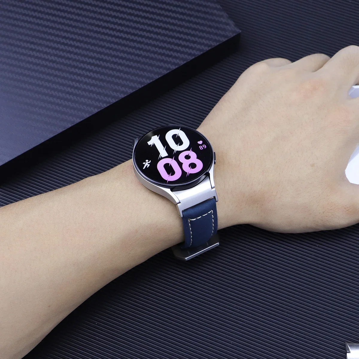 Elegant 20mm Quick Fit Leather Watch Strap