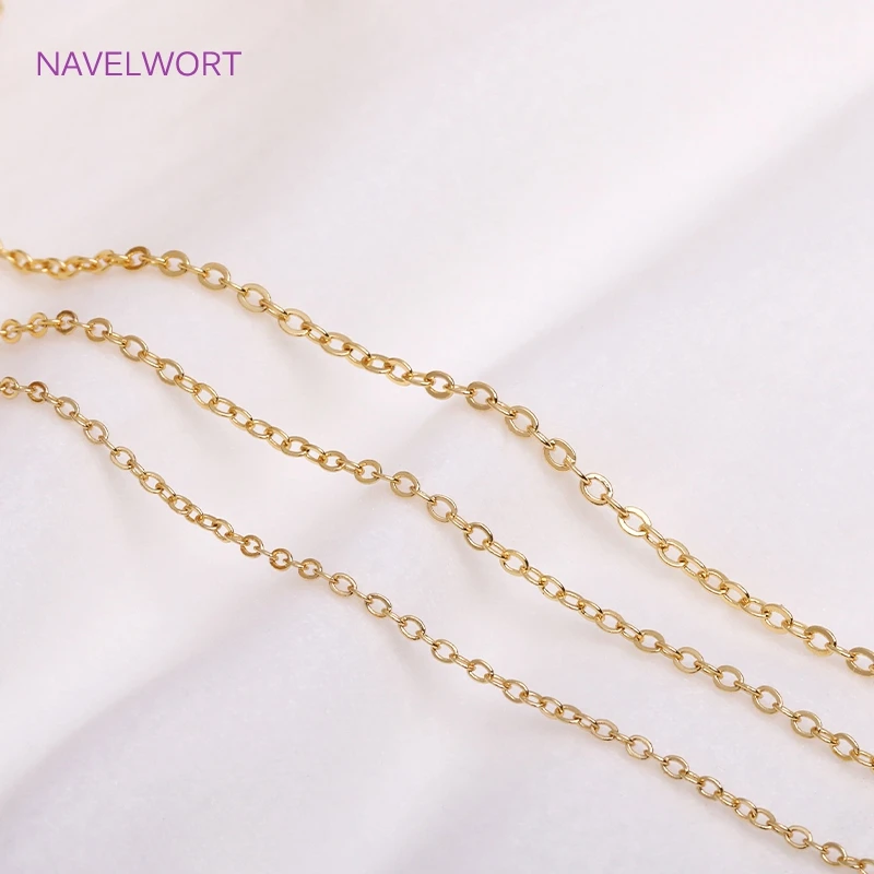 Рисунок 5 - Покрытая 18-каратным золотом тонкая цепочка 1