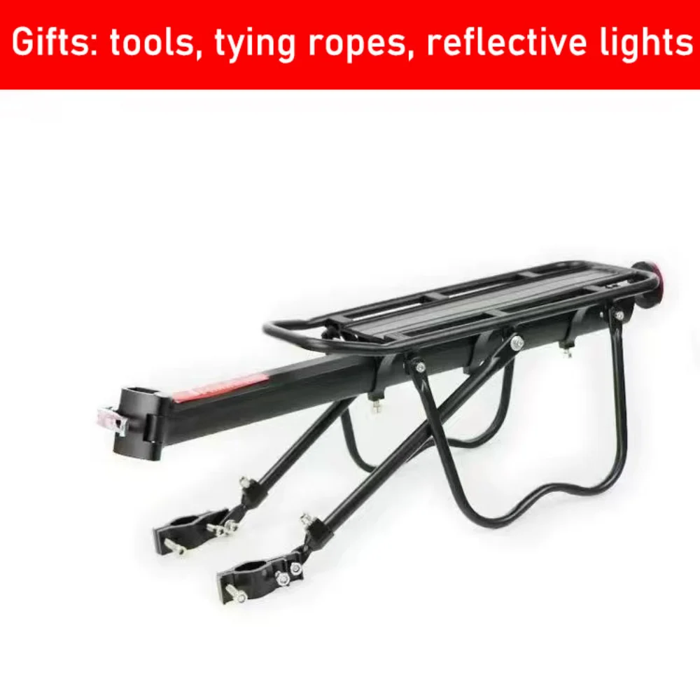 Quick Detachable Bicycle Rear Rack Mountain Bike Tail Rack Manned Luggage Rack Bicycle Equipment Accessories Bike Rack images - 6