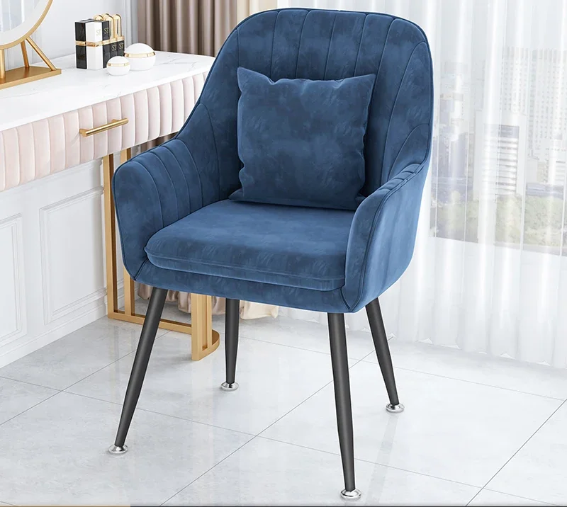 Dark blue pillow-D