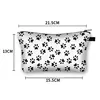 Cartoon Dog Print Ladies Cosmetic Bag Shopping Fashion Coin Purse Cute Dachshund Holding Portable Travel Girl Cosmetic Case 4