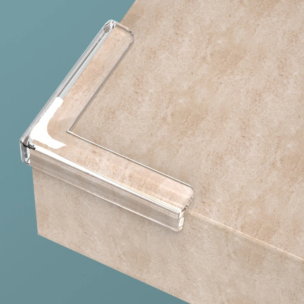 Easy-to-install table corner protector provides wide application strong adhesive 10x