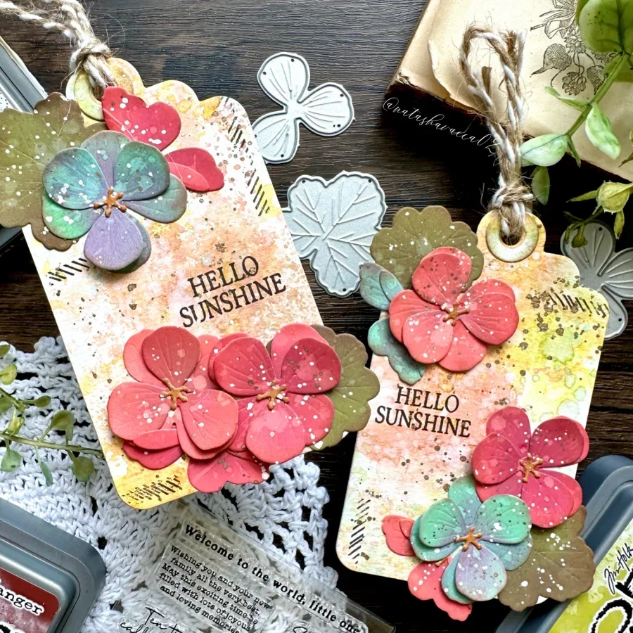 Mmao Craft Metall-Stanzformen, Stanzformen für Blumen und Blätter, Dekoration, Scrapbook, Papierhandwerk, Messerform, Klingenschablone, Stanzschablonen