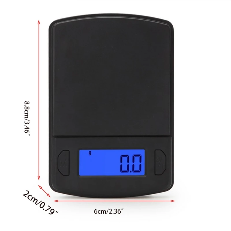 

Digital Lab Scale 500g x 0.1g Precision Electronic Scale LCD Display Analytical Balance Jewelry Scale Scientific Scale