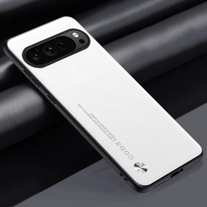 Premium Fashion Leather Shell - Lightweight Anti-Fingerprint & Shockproof Protective Case