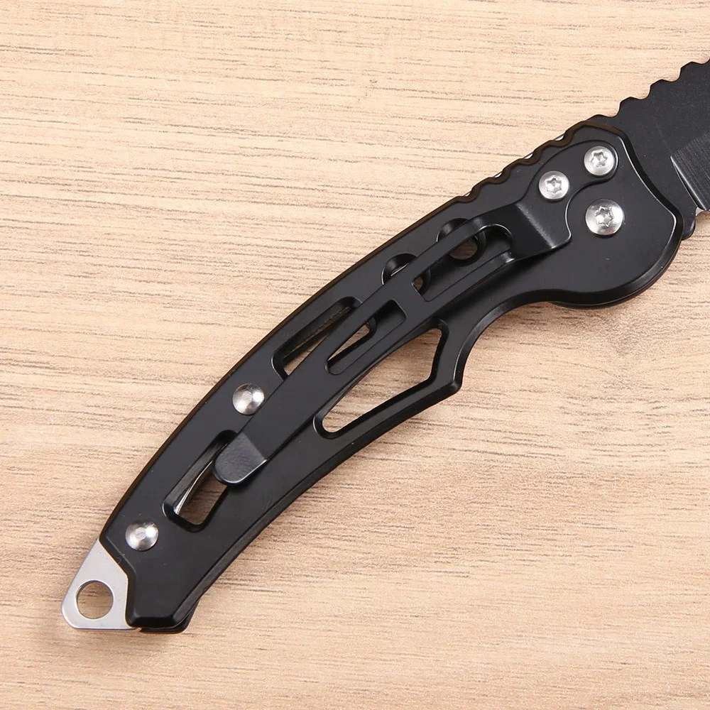 Stainless Steel Keychain Folding Knife Outdoor Carrying Knife Mirror Sharp Pocket Knife Fruit Knife Folding Knife Outdoor Tool 4