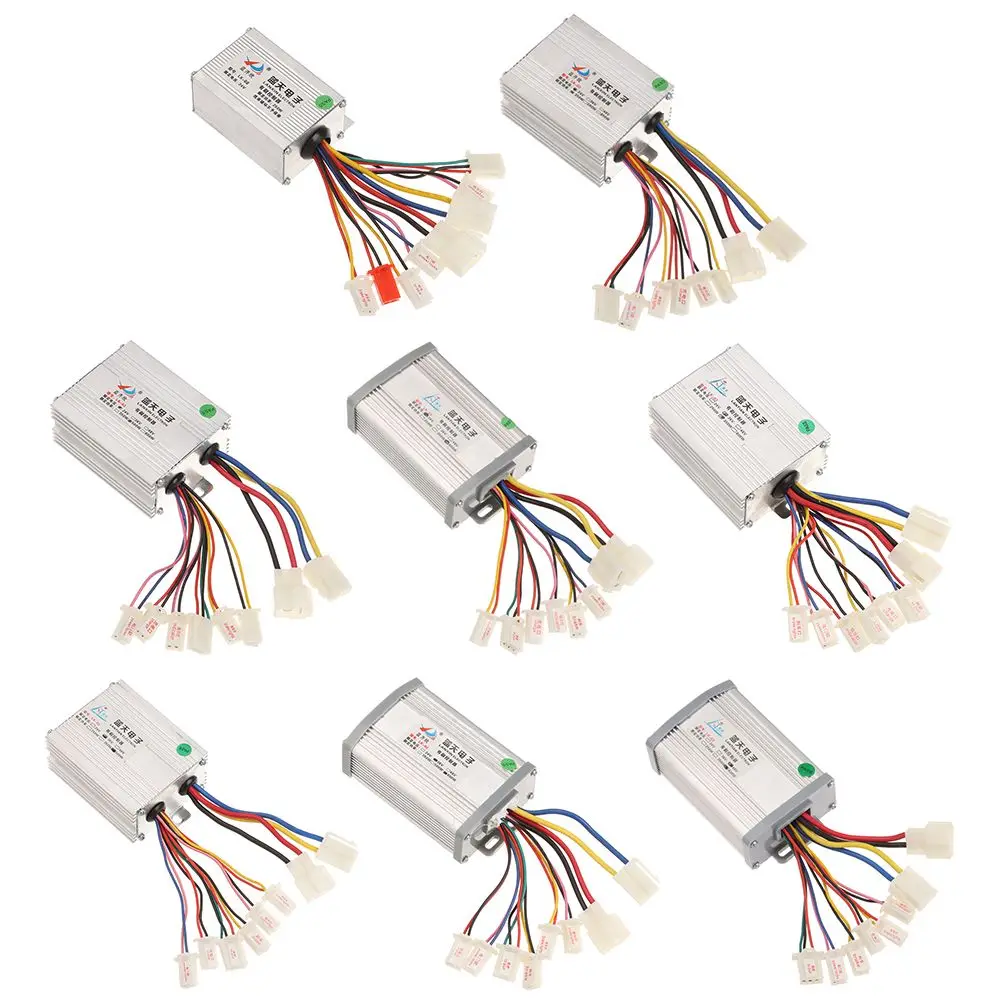 Description Picture 2 of itemDC Electric Bicycle Controller E-bike Accessories 24V/36V/48V 250W/350W/500W/800W Electric Bike Motor Brushed Controller Motor