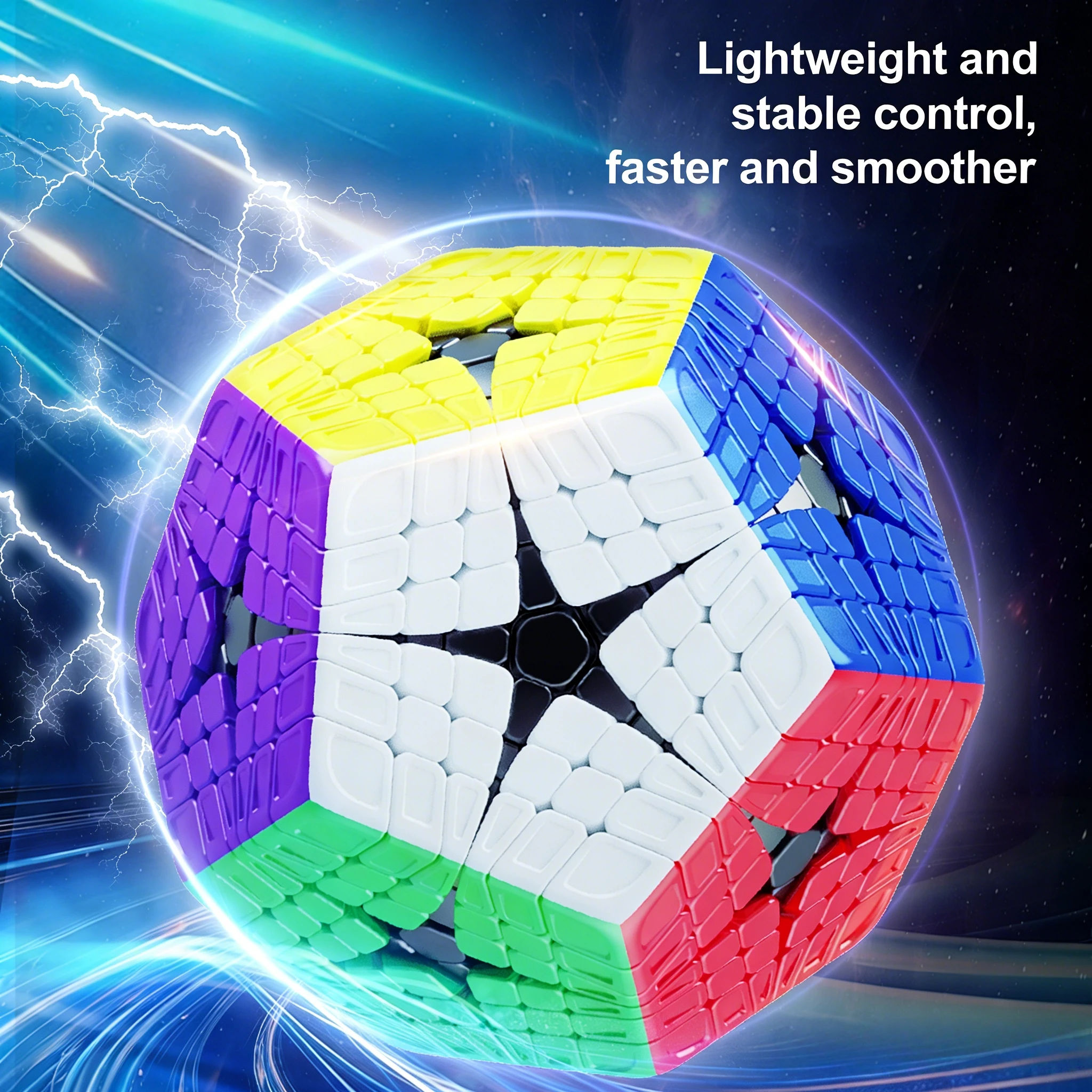 YuXin HuangLong 6x6 Megaminx 자기 큐브 퍼즐 장난감 두뇌 훈련 및 재미있는 속도 큐브 퍼즐 장난감 Cubo Magico Kid Gift