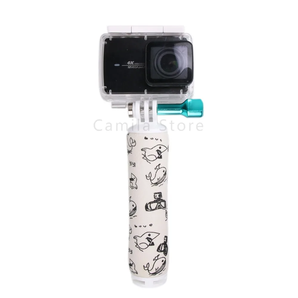 Galleggiante Impugnatura Asta Di Galleggiamento Asta Bastone Monopiede Treppiede Per Gopro Go Pro Hero 5 4 3 Xiaomi Xiomi Yi 2 4 K 4 K Action Camera