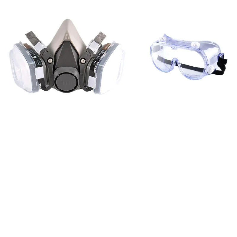 *Gas mask, full mask, special mask for spraying paint, dust-proof,industrial dust-proof,fire-fighting respiratory drug protectio