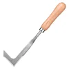 Multifunction rack Weeder Crevice Weeding Tool Stainless Steel Manual Garden Lawn Weeder Beech Handle Gardening Tool 5
