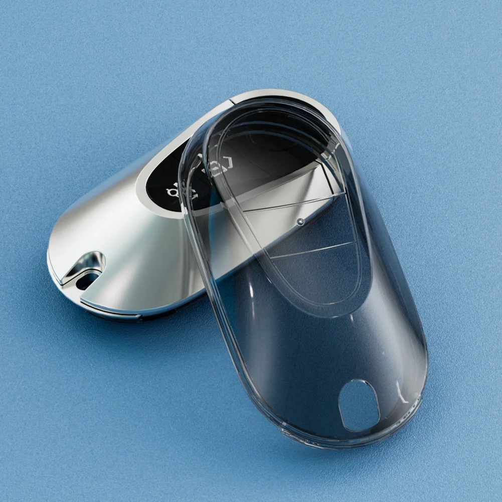 

Car Key Case Cover Key Shell 4 Color Auto Parts Car Accessories Holder Shell Replacement TPU Durable New Useful