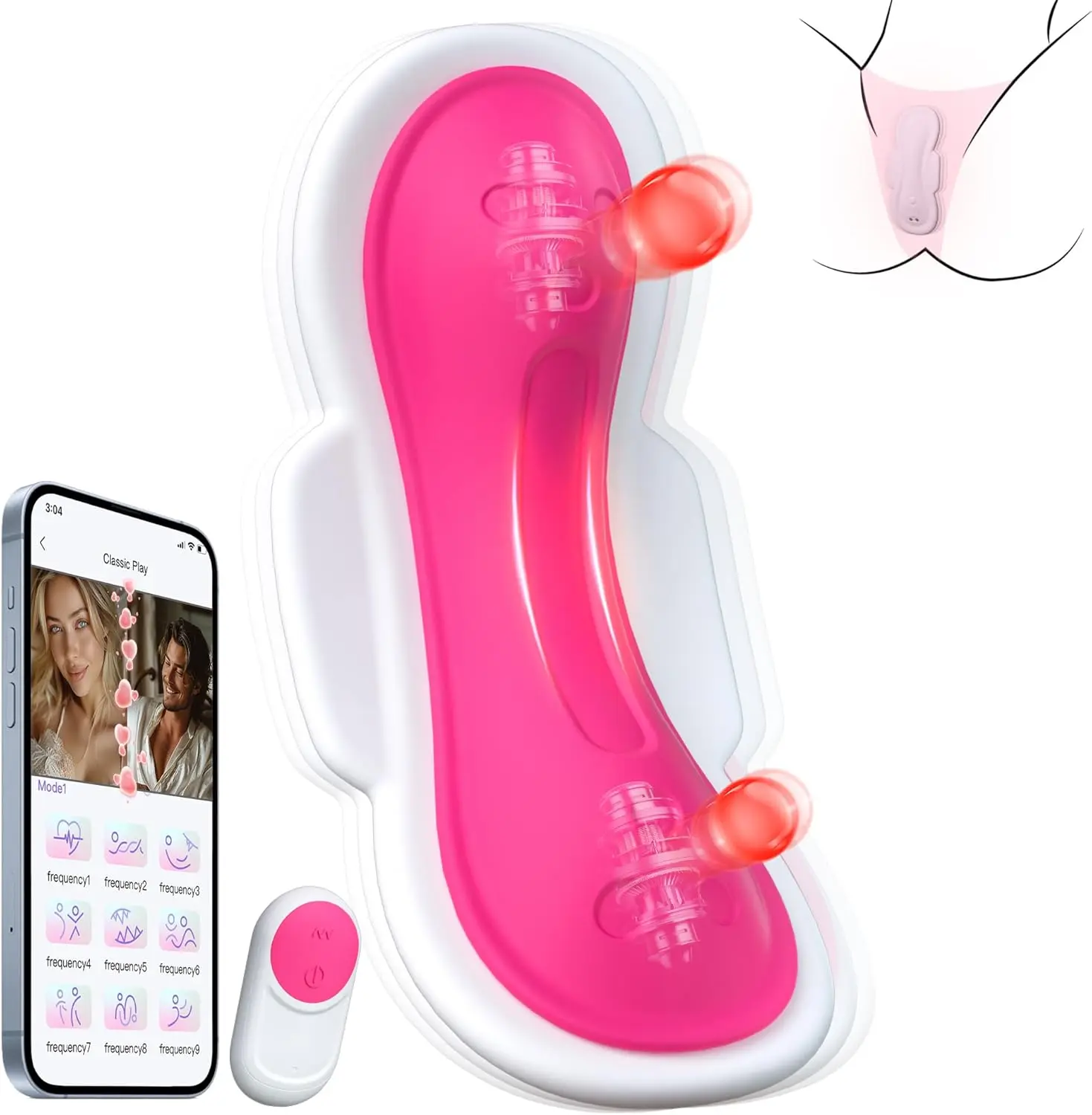 Remote Control Wearable Panty Vibrator Female Clitoral Mini Egg Bullet Butterfly G Spot Vagina Stimulator Sex Toys for Women 18