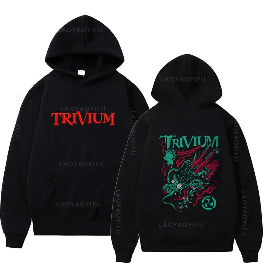 

Trivium Theme Hooded Shirt Men Hoodie Hoodies Hoody Men's Autumn Clothing New Sweatshirts Y2k Graphic & Pullovers Essentials