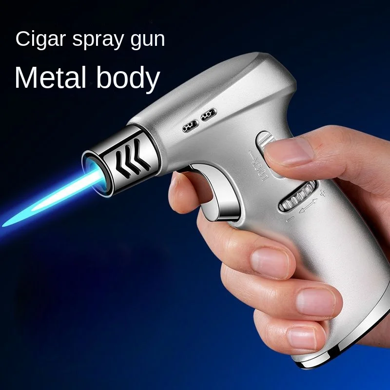 

Hand-held welding torch windproof lighter