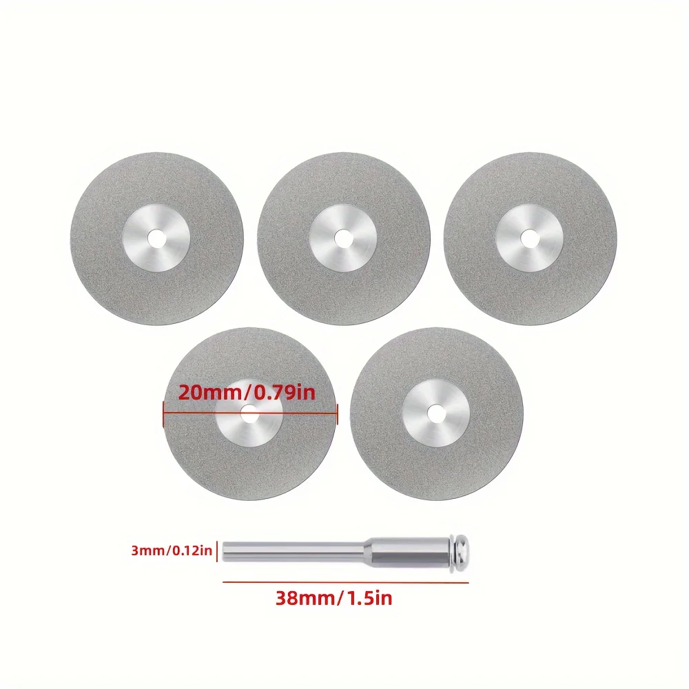 Mini Diamond Cutting Disc Set Enhance Rotary Accessories