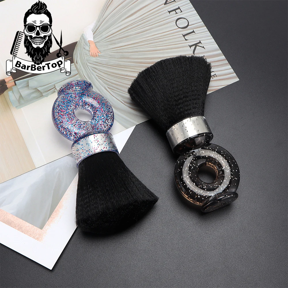 Salon Hairdressing Cleaning Brush Professional Barber Haircut Neck Face Duster Barbershop Hairdresser Cutting Clean Supplies