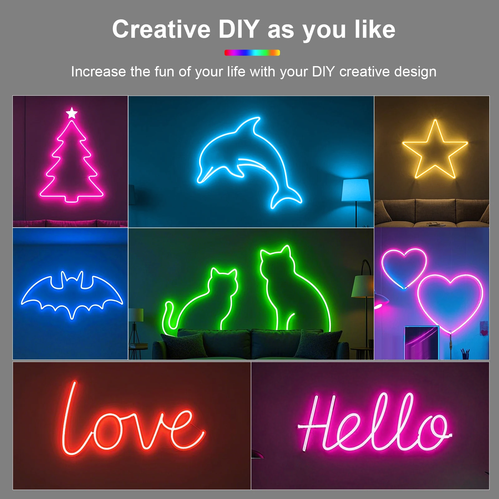 USB LED 네온 사인 라이트 스트립 방수 DC5V 2835 120LEDs/M 블루 핑크 화이트 아이스 블루 룸 테이프 실리콘 백라이트 조명 1-5M