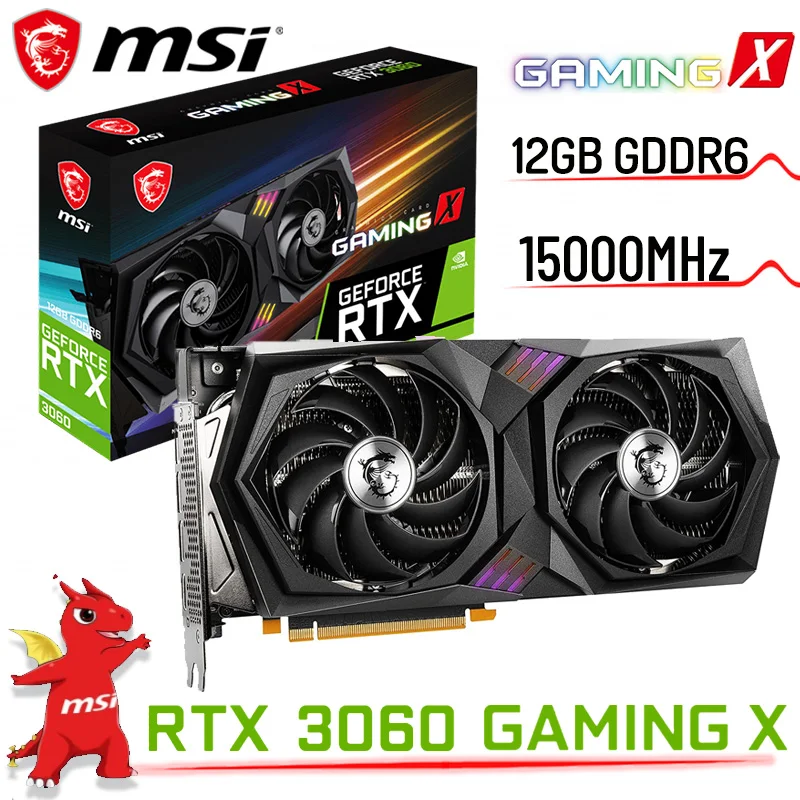 MSI GeForce RTX 3060 GAMING X 12G