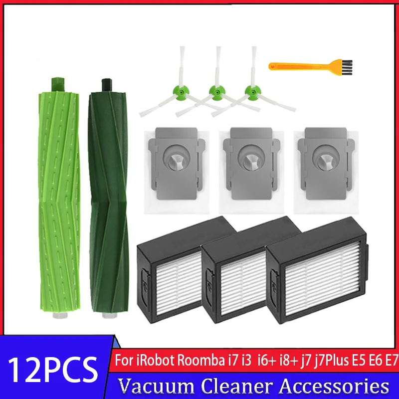 3 Sets Replacement Roller Brushes For IRobot Roomba E, I, J Series - Compatible With E5, I7+, J7+ & More - View #8