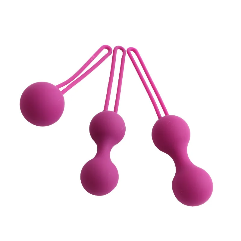 A Full Set of Silicone Smart Balls for Vaginal Repair and Maintenance Dumbbell Massage To Enhance Stimulation Sex Toys