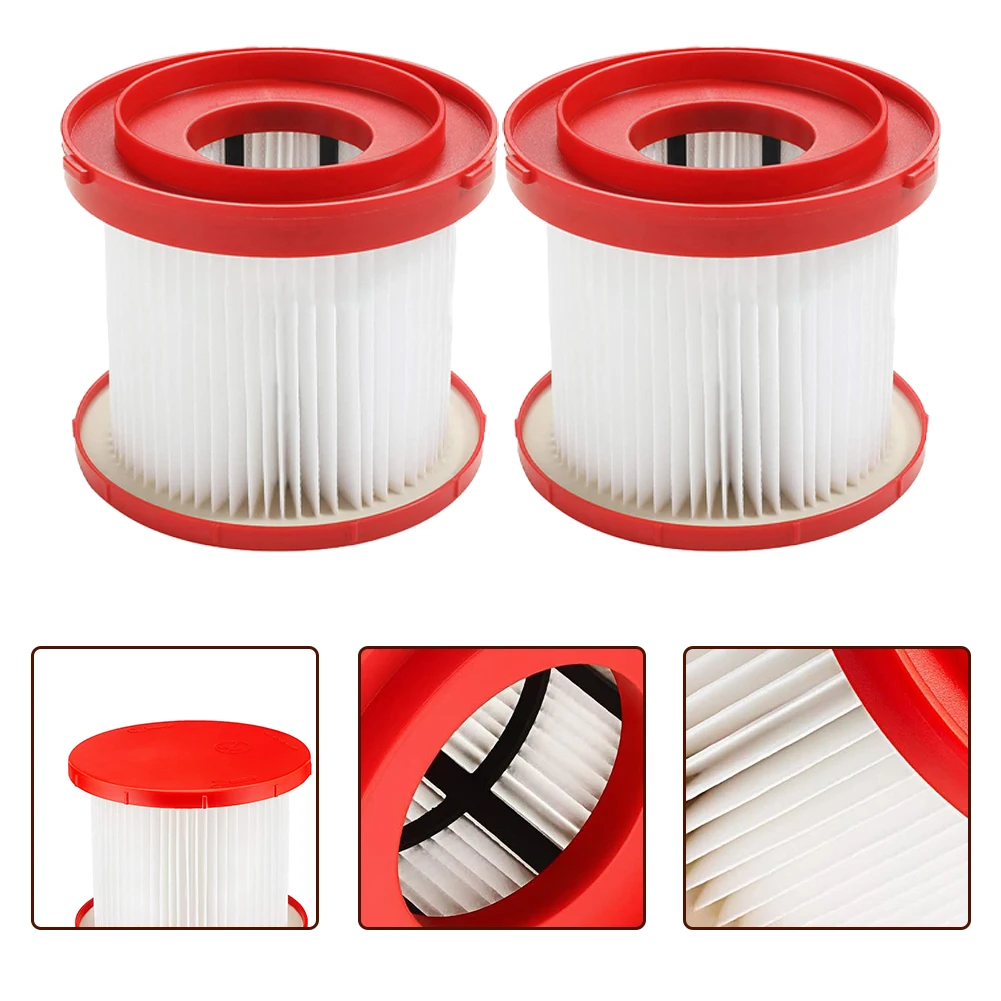 

2pcs Wet Dry Filter For Cordless Vacuum Cleaner 0780-20 0880-20 Part#49-90-1900 Household Vacuumcleaner Accessories