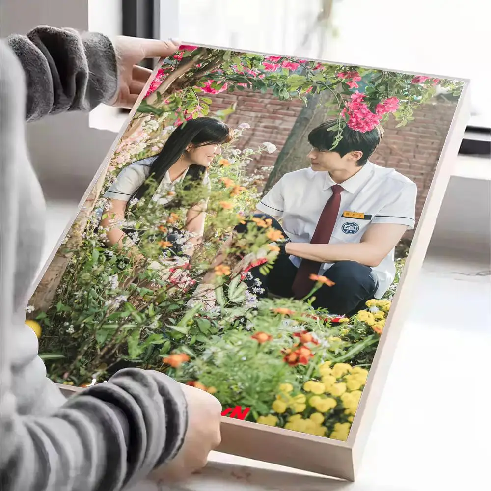 Lovely TV Series Poster - Self-Adhesive Waterproof Art Sticker for Coffee House Wall Decor
