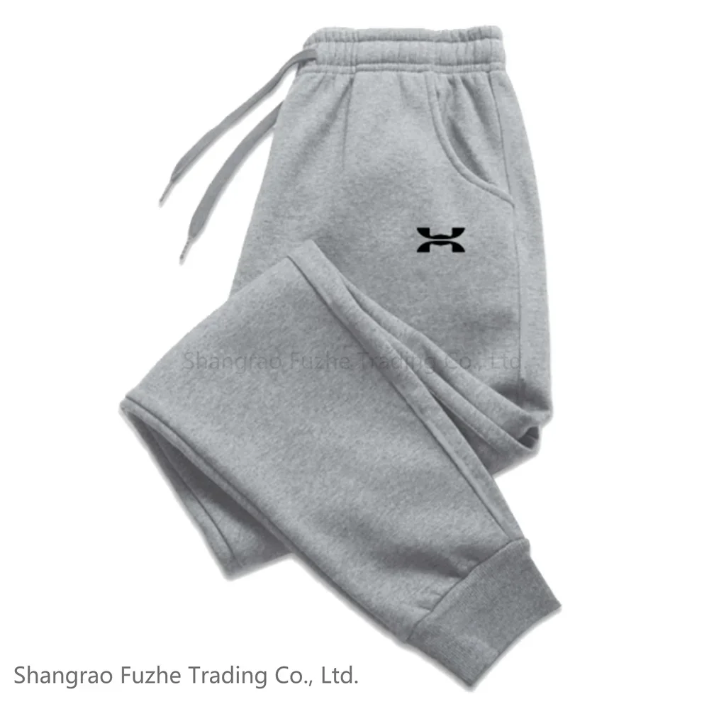 New Fashion Men Running Sweatpants Printed Winter Thickened Fleece Daily Jogging Bottoms Outdoor Sports Casual all-match Pants S1db4ae1dbddf4d5f96891a75b2145b2fs