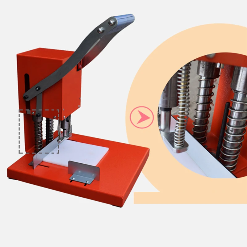 DP100/DP200 Hole Punch Punching Machine Tag Pressure Punching Machine Fabric Leather Woven Plastic Bag Paper Electric Punching M