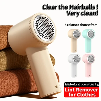 Portable Usb Lint Remover Electric For Clothes Rechargeable Hair Ball Trimmer machine for clothes For Sweater Fabric Shaver 1