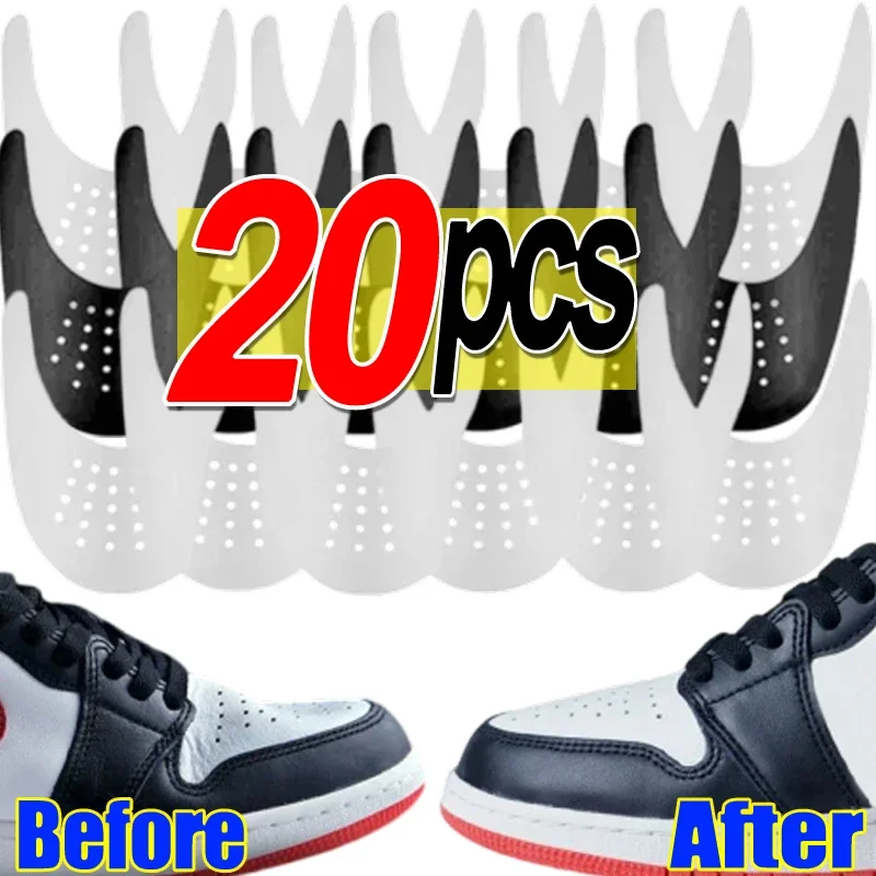 Shoe Anti-Crease Protector - 10 Pairs Sneaker Guard & Shoe Stretcher