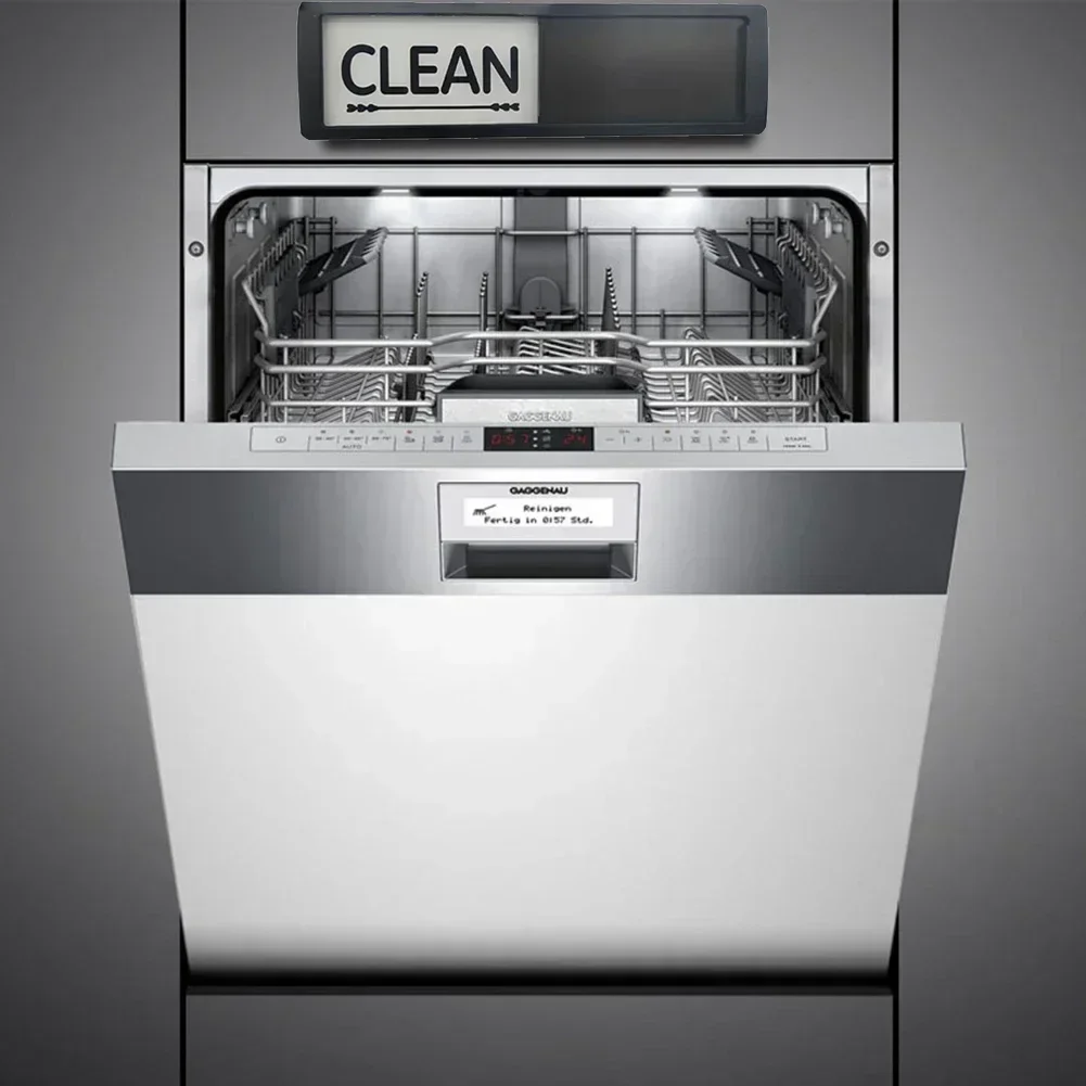 Aimant Lave-vaisselle Dirty Clean - Panneau Magnétique Pour Organisation Cuisine