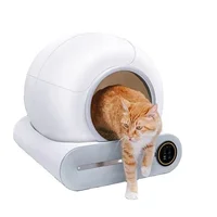 Smart Cat Litter Box Fully Automatic Large Capacity Cat Litter Box Semi-enclosed Smart Cat Toilet APP Remote Control 4
