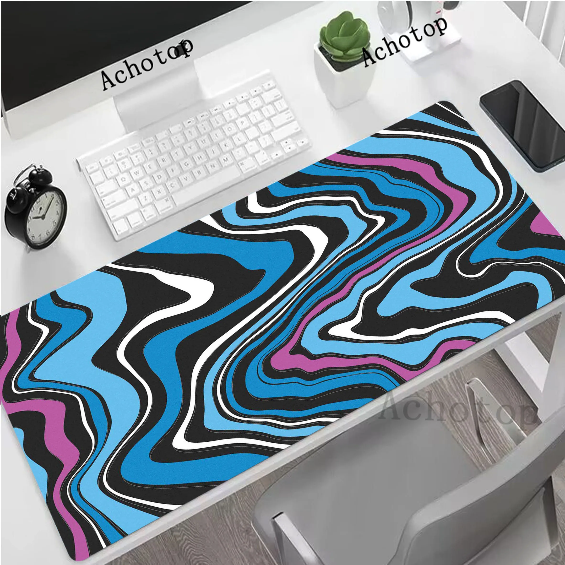 

Strata Liquid Mouse Pad Rubber Gaming Mousemat Large Desk Mat Pc Gamer Accessoires Mousepad Anti-slip Speed Keyboard Pads XXL
