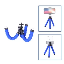 

New Mini Flexible Sponge Octopus Tripod for iPhone Samsung Xiaomi Huawei Mobile Phone Smartphone Tripod for Gopro 9 8 7 Camera