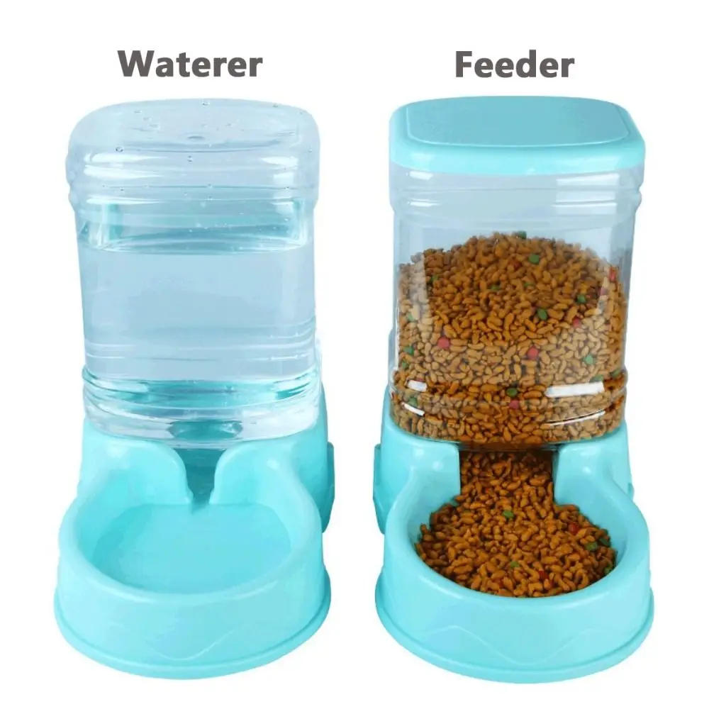 3.8L PP material Pet feeder Pet Water Fountain Drink Bowl Automatic Pet Feeder Large Cat Dog Food Dispenser 1