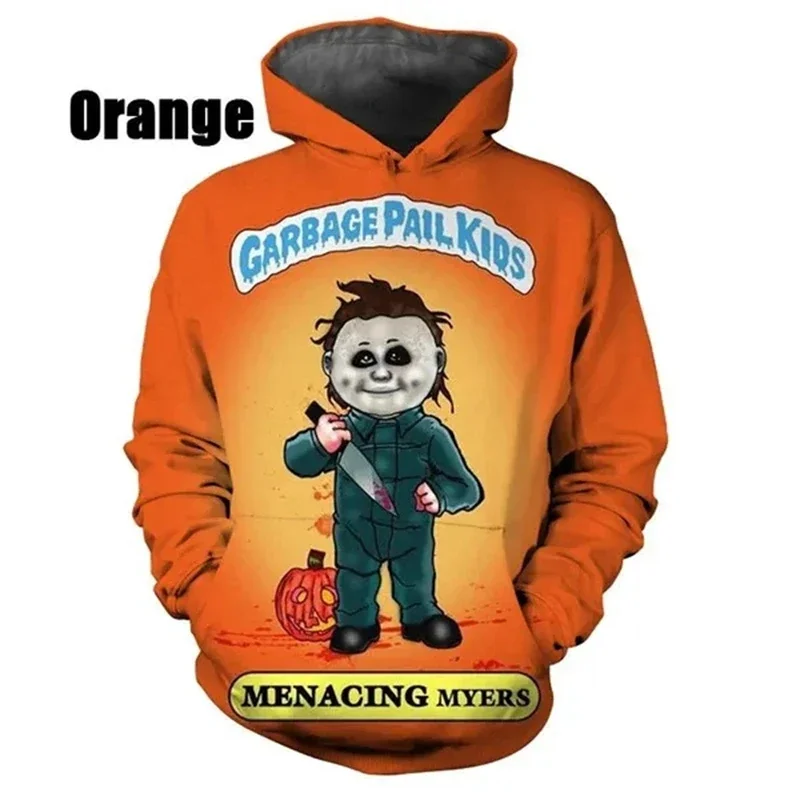thumbnail image 1 of Nueva sudadera con capucha para niños con estampado 3D de cubo de basura, sudadera con capucha de manga larga para hombre, jersey de gran tamaño, ropa de moda urbana para otoño e invierno, 1 of 4