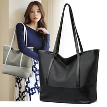 

Retro Shoulder Bag For Women Trendy Vintage Tote Luxury Simple SAC Designer Handbags Pu Leather Oxford Bags Large Capacity Purse