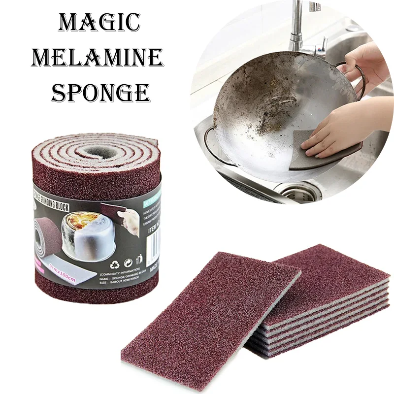 Melamine Sponge Eraser Magic Melamine Sponge Heavy Duty Non Scratch Eraser for Stubborn Stains Pots Pans Dishes Bathroom Tile Oven Grease Cheap and Dur
