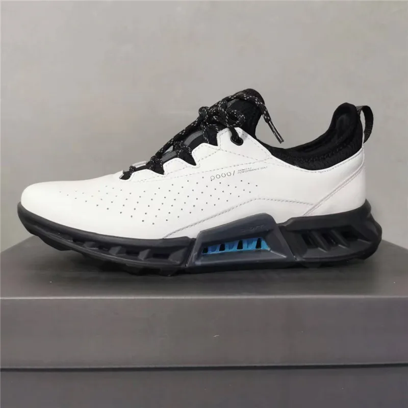 Genuine Leather Golf Shoes for Men Brand Outdoor Golf Training Sneakers Leather Trainers