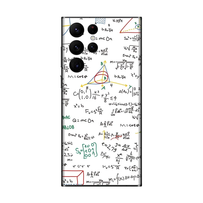 Colorful Anti-Scratch Sticker 3M Protective Film For Samsung Galaxy S22 Ultra