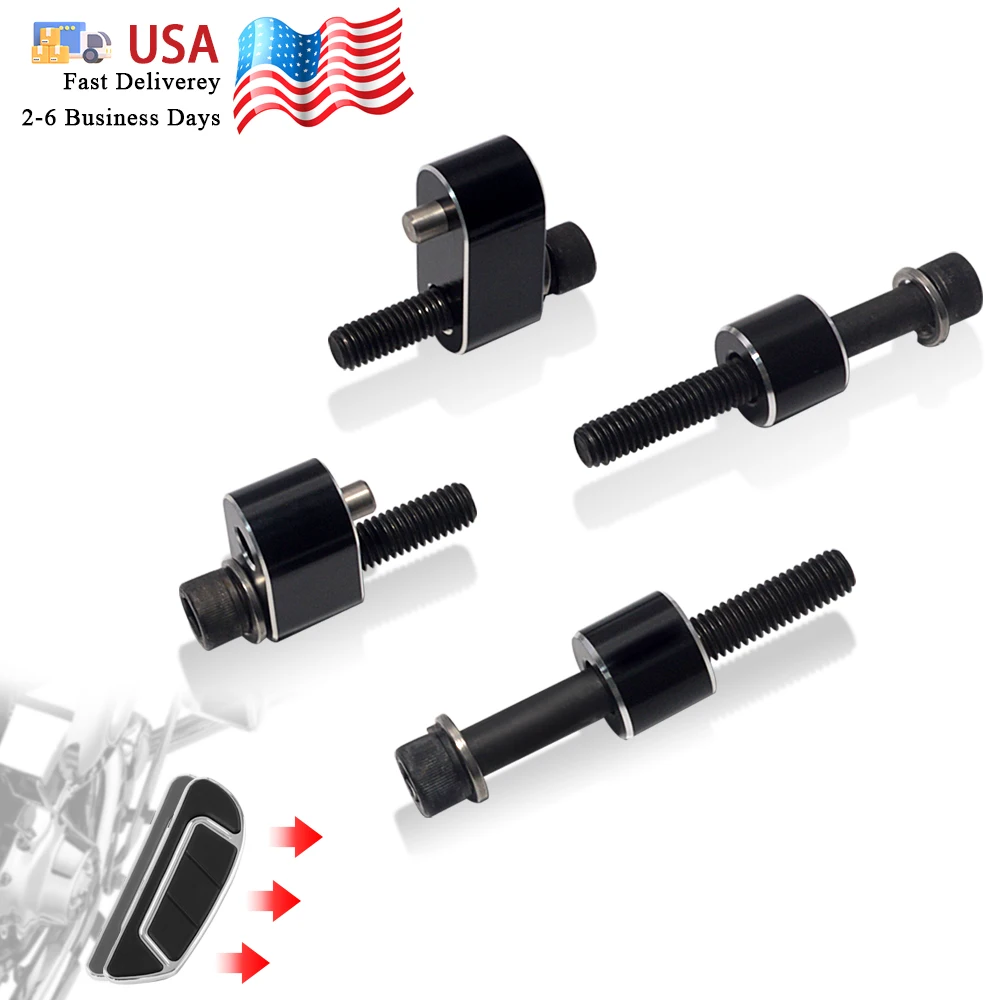 

Мотоцикл CNC драйвер Floorboard Extenders скобки перемещения наборы для Harley Touring FL Road King Electra Road Tri Glide