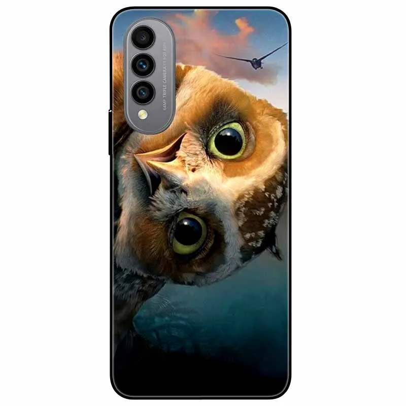 Soft Silicone Shockproof TPU Back Case with Animal Design